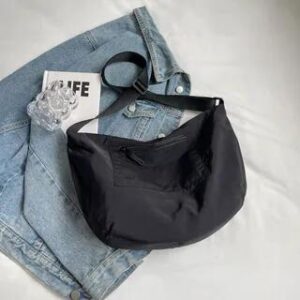 Multi-Pocket Crossbody Bag Black | Milha 281359539