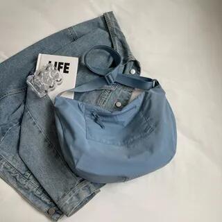 Multi-Pocket Crossbody Bag Blue by Milha