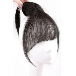 Hair Bang Wig 2 Clips - Black by Jasmintinea