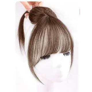 Hair Bang Wig 3 Clips - Light Brown by Jasmintinea