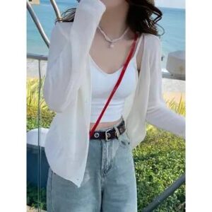 The White Button Shirt With Red Shoulder Bag Edit: Modern Outfit Ideas White Button Shirt With Red Shoulder Bag fashion styling inspiration