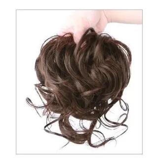 Hair Bun Scrunchie Light Brown by Jasmintinea