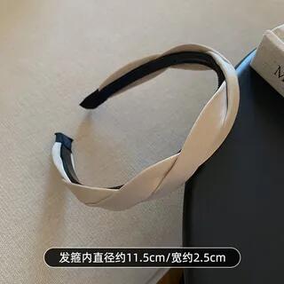 Helical Fabric Headband 1 Pc - Off-White by Rodiv