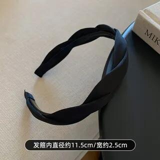 Helical Fabric Headband 1 Pc - Black by Rodiv