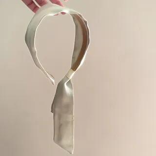 Ribbon Headband FG-0860-01 - Light Green by Mentosi