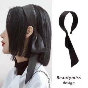Ribbon Headband FG-0860-05 - Black 281361725