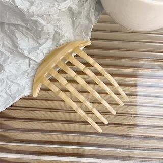 Acetate Hair Comb Off-White | Mentosi by Mentosi