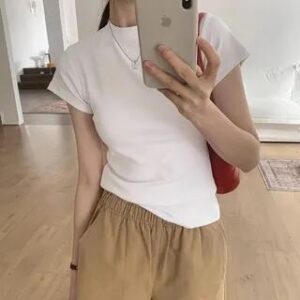 The White Peplum Short-Sleeve Top Edit: Modern Outfit Ideas White Peplum Short-Sleeve Top fashion styling inspiration