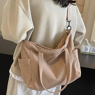 Multi-Pocket Tote Bag Green by Mulgam