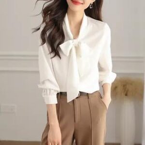 White Collared Blouse fashion styling inspiration
