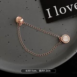 Alloy Magnetic Adjusting Clip Rose Gold | Jael by Jael