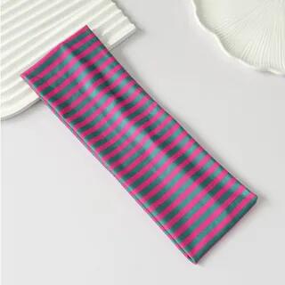 Striped Headband Stripe - Pink & Green by Poppin
