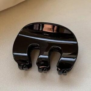 Acetate Hair Claw Clip Black | Allyrinta 282171326