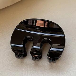 Acetate Hair Claw Clip Black | Allyrinta by Allyrinta