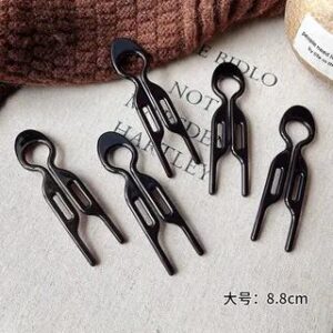 Set of 5: Hair Pin Set Of 5 - Black | Jael 282212252
