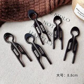 Set of 5: Hair Pin Set Of 5 - Black | Jael by Jael