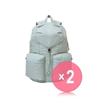 Safe Plus Backpack - 4 Colors 2pcs Bundle Set Pale Mint x 2 pcs by Branden