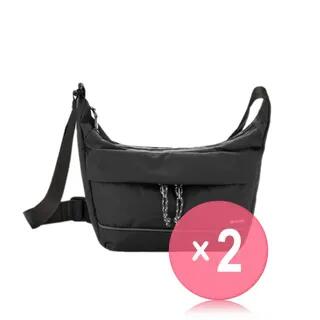 Safe Cross Body Bag S - 3 Colors 2pcs Bundle Set Black x 2 pcs by Branden