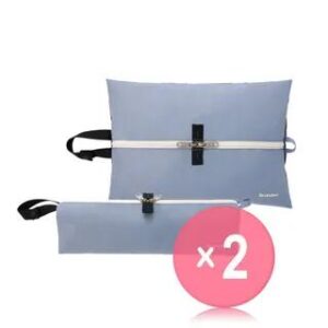 Half Half Multi Pouch - 5 Colors 2pcs Bundle Set Sky Blue x 2 pcs 282253379