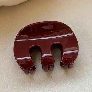 Acetate Hair Claw Clip Red | Allyrinta by Allyrinta
