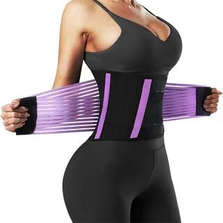 Waist Trainer Corset Belt Purple by Buttermilk