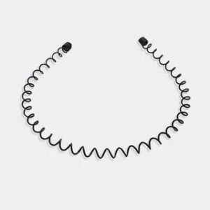 Wavy Alloy Headband 04 - Spring Version - Black 282355504