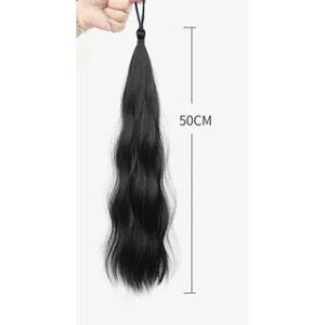 Curly Ponytail Wig Black 282366238