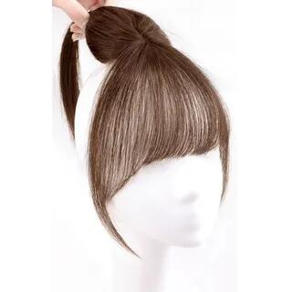 Hair Bang Wig 2 Clips - Light Brown by Jasmintinea