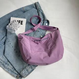 Multi-Pocket Crossbody Bag Purple by Milha