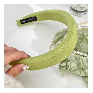 Fabric Headband (Various Designs) 15 - 1 Pc - Green by Mentosi