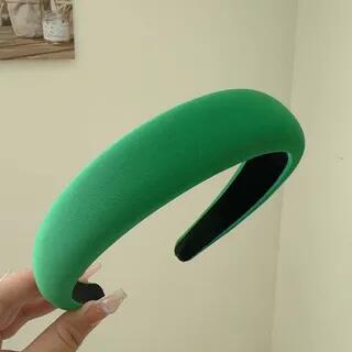 Fabric Headband (Various Designs) 10 - 1 Pc - Green by Mentosi