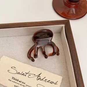 Acetate Small Hair Claw Caramel | Kiren 282398209