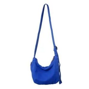 Canvas Crossbody Bag Blue 282409977