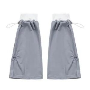 Drawstring Leg Warmers 23W044 - Leg Warmers - Grayish Blue 282410257