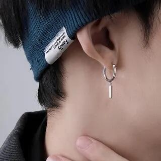 Sterling Silver Hoop Earring 1 Pc - Silver - 10mm | Karina Moon by Karina Moon