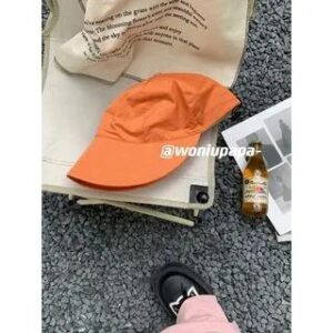 Plain Bucket Hat Tangerine 282422783