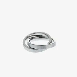Stainless Steel Layered Ring Silver | Kopesh by Kopesh