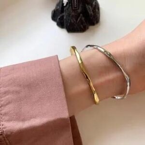 Sterling Silver Bangle SL0452 - Silver | Fireflicka 282462967