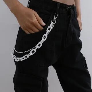 Layered Waist Chain Belt 0626 - Green | Seirios by Seirios