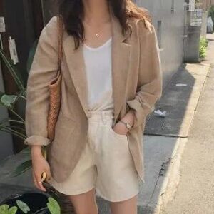 Linen Blazer As Shown In Figure 282473770