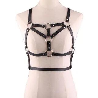Faux Leather Body Harness Red | GOGO Girl by GOGO Girl
