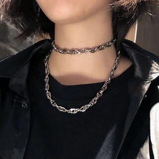 Stainless Steel Choker / Necklace As Shown In Figure - 32cm | PANGU by PANGU