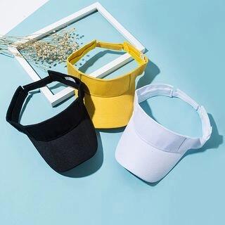 Plain Visor Hat Sky Blue by Raconteur
