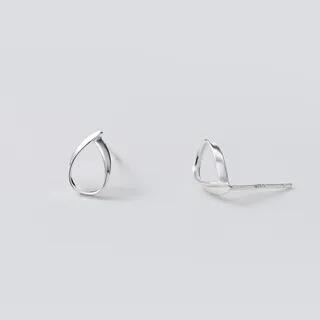 925 Sterling Silver Stud Earring 1 Pair - Silver | A’ROCH by A’ROCH