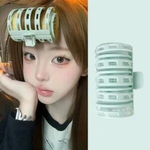 Jael - Hair Fringe Styling Clip / Set 1 Pc - Blue 282976418