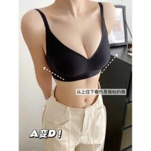 Plain Seamless Bra Black 283448668