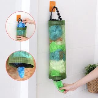 Rubbish Bag Hanging Organizer Yellow Green - One Size by Lazy Corner