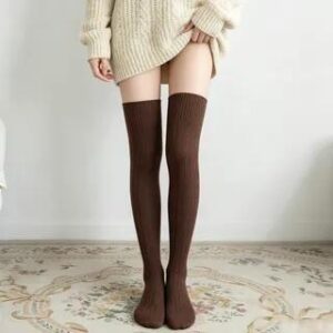Sheer White Over Knee Socks: A Fresh Perspective and Styling Ideas Sheer White Over Knee Socks