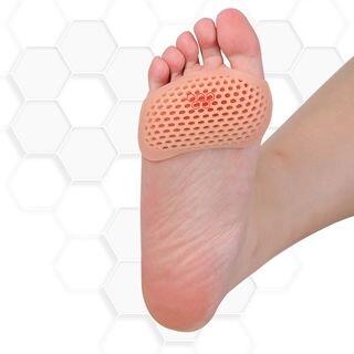 Silicone Forefoot Pad (1 Pair) 1 Pair - White by Yulu