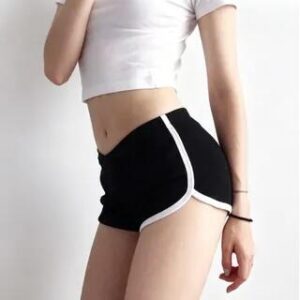 Piped Sweat Shorts Red 83604492